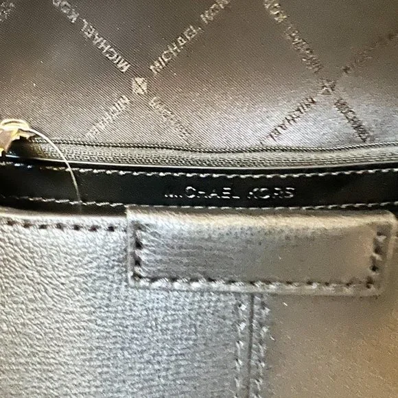 Michael Kors Sonia Small MINI Flap Shoulder Crossbody Bag Black